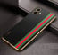 Vaku ® Samsung Galaxy A04e Felix Line Leather Stitched Gold Electroplated Soft TPU Back Cover