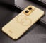 Vaku ® OnePlus Nord CE 2 5G Skylar Leather Pattern Gold Electroplated Soft TPU Back Cover
