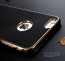 X-Level ® Apple iPhone 6 / 6S Earl Series Luxury Gold Plating Textured Leather Finish Back Cover