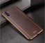 Vaku ® Samsung Galaxy M11 Vertical  Leather Stitched Gold Electroplated Soft TPU Back Cover