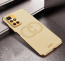 Vaku ® Xiaomi Redmi 10 Prime Skylar Leather Pattern Gold Electroplated Soft TPU Back Cover
