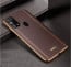 Vaku ® Samsung Galaxy M31 Vertical Leather Stitched Gold Electroplated Soft TPU Back Cover