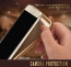 Vaku ® Samsung Galaxy A5 (2017) Leather Stitched Gold Electroplated Soft TPU Back Cover
