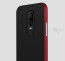 Vaku ® OnePlus 6 Royle Case Ultra-thin Dual Metal + inbuilt Stand Soft / Silicon Case