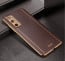 Vaku ® Samsung Galaxy S20FE Vertical Leather Stitched Gold Electroplated Soft TPU Back Cover