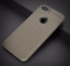 Vaku ® Apple iPhone 6 / 6S Auto Focus Leather Stitched Edition Soft Silicone 4 Frames plus ultra-thin case transparent cover