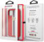 Ferrari ® For Apple iPhone 11 Pro Max White Stripe Liquid Silicon Velvet-Touch Silk Finish Shock-Proof Back Cover