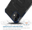 Vaku ® Apple iPhone 12  Pro Matrix Series Shockproof Hard Matte TPU + PC Back Cover