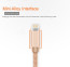 Vaku ® Nylon Braided USB Pack of 3, Apple Lightning Port Compatible Cable (3 Feet/0.9 Meter)