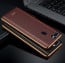 Vaku ® OPPO F9 / F9 Pro Vertical Leather Stitched Gold Electroplated Soft TPU Back Cover