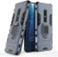 Vaku ® Vivo V17 Pro Falcon Metal Ring Grip Kickstand Shockproof Hard Bumper Dual Layer Rugged Case Cover