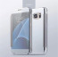 Vaku ® Samsung Galaxy J7 Pro Mate Smart Awakening Mirror Folio Metal Electroplated PC Flip Cover