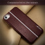 VAKU ® Apple iPhone 7 LEXZA 3rd Series Stitch Leather Shell Back Cover