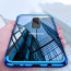 Vaku ® Samsung Galaxy A6 Plus CAUSEWAY Series Electroplated Shine Bumper Finish Full-View Display + Ultra-thin Transparent Back Cover