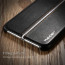 VAKU ® Apple iPhone 7 Plus LARDOR Series 3 Stitch Leather Shell with Metallic Logo Display Back Cover