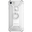 Nillkin ® Apple iPhone 8 Barde Ultronic Aluminum Alloy Metal with inbuilt Ring Holder + Stand Lightweight, Strong Back Cover