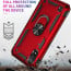 Vaku ® Samsung Galaxy M01 Hawk Ring Shock Proof Cover with Inbuilt Kickstand