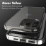 Vaku ® Apple iPhone 12 Pro Max Pureview Non-Yellowing TPU Shockproof Scratch Resistant Slim Thin Protective Cover