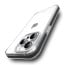 Vaku Luxos ® Apple iPhone 15 Pro Max Vortex Gel Cushion Slim Fit Shockproof Crystal Clear Camera Metal Ring Back Cover