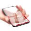 Vaku ® Vivo V7 GLASSINO Luxurious Edition Ultra-Shine Silicone Frame Ultra-Thin Case Transparent Back Cover