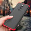 FCK ® OnePlus 6 5-in-1 360 Series PC Case Dual-Colour Finish Ultra-thin Slim Front Case + Back Cover + Tempered
