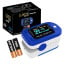 Vaku Luxos ® Fingertip Pulse Oximeter, Multipurpose Digital Monitoring Pulse Meter Rate & SpO2 with LED Digital Display