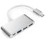 Eller Sante ® 4-in-1 USB-C Hub , USB 3.0, USB 2.0 Port Compatible Mac Air 2018, 2019, MacBook Pro 13/15 (Thunderbolt 3), ChromeBook, , Multiport Charging & Connecting Adapter