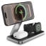 DR VAKU ® TRIXSTATION 3-in-1 MagSafe Wireless Charger Dock (23W) | Fast Charge iPhone, Watch & AirPods