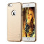 X-Level ® Apple iPhone 6 / 6S Earl Series Luxury Gold Plating Textured Leather Finish Back Cover