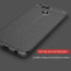 Vaku ® Huawei Honor 7X Kowloon Double-Stitch Edition Silicone Leather Texture Finish Ultra-Thin Back Cover