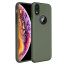 VAKU ® For Apple iPhone XR Liquid Silicon Velvet-Touch Silk Finish Shock-Proof Back Cover
