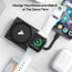 Vaku ® 3-in-1 Portable 5200mAh Magsafe Power Bank Wireless Charger with Built-in Type C Cable For 14 / 14 Plus / 14 Pro / 14 Pro Max / Airpods / Apple Watch