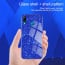 VAKU ® Xiaomi Redmi Note 7 / Note 7 Pro Glossy Marble with 9H hardness tempered glass overlay Back Cover