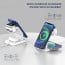 eller sante ® 3IN1 23W Magnetic Wireless Mag-Safe Charger Dock Station |Compatible with iPhone 13/12, 13/12 Pro, 13/12 Pro Max, 13/12 Mini,AirPods Pro/AirPods 2 iwatch