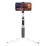 Vaku ® Flexible Aluminum Tripod Extendable Selfie Stick upto 3.5 feet with Wireless Bluetooth Remote