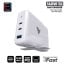VAKU ® 140W Gan Charger with 3 Port PD Fast Charging USB A Power Adapter Compatible with MacBook Pro 16", MacBook Air, Dell XPS, iPad Pro, iPhone 14 / 14 Plus / Pro Max