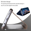 Vaku ® Vivo S1 / Z1 Pro Mate Smart Awakening Mirror Folio Metal Electroplated PC Flip Cover