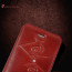 Pierre Cardin ® Apple iPhone 6 / 6S Premium Italian Leather Swarovski Crystal Hand Stitched Flip Cover