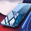 Vaku ® Apple iPhone 8 Plus CAUSEWAY Series Electroplated Shine Bumper Finish Full-View Display + Ultra-thin Transparent Back Cover