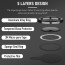 Vaku ® Apple iPhone 13 Metal Camera Lens Protector Anti Scratch HD Clear Case Friendly Tempered Glass Camera Cover