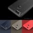 Vaku ® Huawei Honor 7X Kowloon Double-Stitch Edition Silicone Leather Texture Finish Ultra-Thin Back Cover