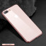 Vaku ® Apple iPhone 8 Plus Wanchi Series Electroplated Shine Bumper Finish Full-View Display Soft TPU Back Cover