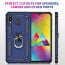 Vaku ® Samsung Galaxy A30 / A20 Hawk Ring Shock Proof Cover with Inbuilt Kickstand