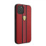 Ferrari ® Apple iPhone 12 Pro Max Portofino Carbon Vertical Stripe Case Back Cover