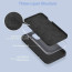 Vaku ® For Apple iPhone 12 Mini Liquid Silicon Velvet-Touch Silk Finish Shock-Proof Back Cover