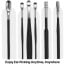 Dr Vaku ® Reusable EarWax Removal Cleaning Tool Kit (Set of 7) Stainless Steel With Storage Case Ear Pick Scoop Curette Cleaner And Spring Buds Safe Easy & Hygienic