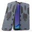 Vaku ® OnePlus 7 Falcon Metal Ring Grip Kickstand Shockproof Hard Bumper Dual Layer Rugged Case Cover