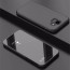 Vaku ® Samsung Galaxy J6 Mate Smart Awakening Mirror Folio Metal Electroplated PC Flip Cover