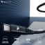 DR VAKU ® DuraTuff USB C to USB C Power Delivery MFi Certified Fast Charging Data Sync Cable for iPhone 15 Series