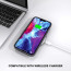 Vaku ® Apple iPhone  11 /11 Pro/11 Pro Max Translucent Armor Case + Vibrant Color buttons Back Cover
